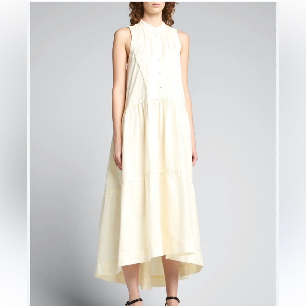 Jonathan Simkhai Ivory Ellery Maxi Dress NWT